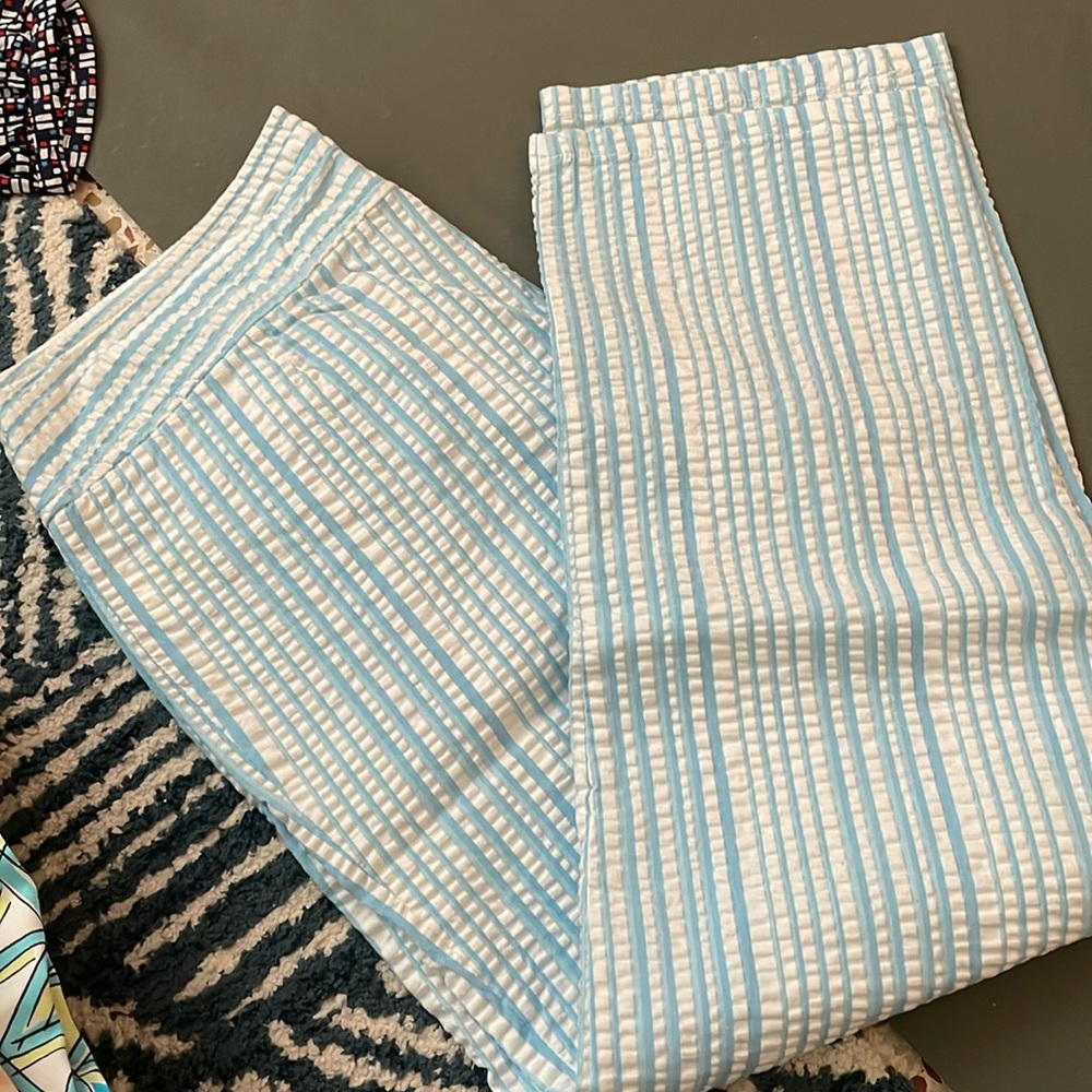 Lilly Pulitzer seersucker pant